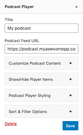 Podcast Player &#8211; Your Podcasting Companion