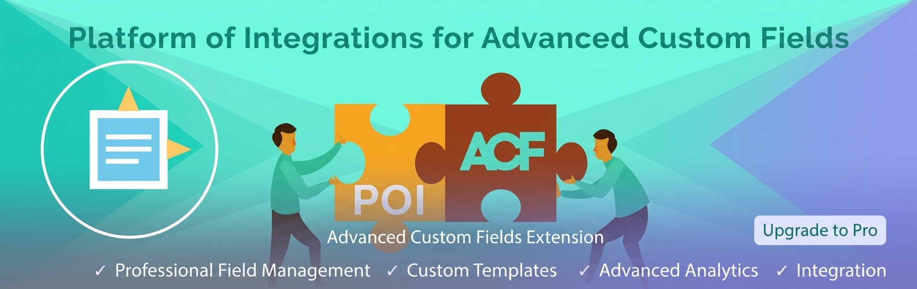 WordPress 外掛 POI ACF Pro 的封面圖片