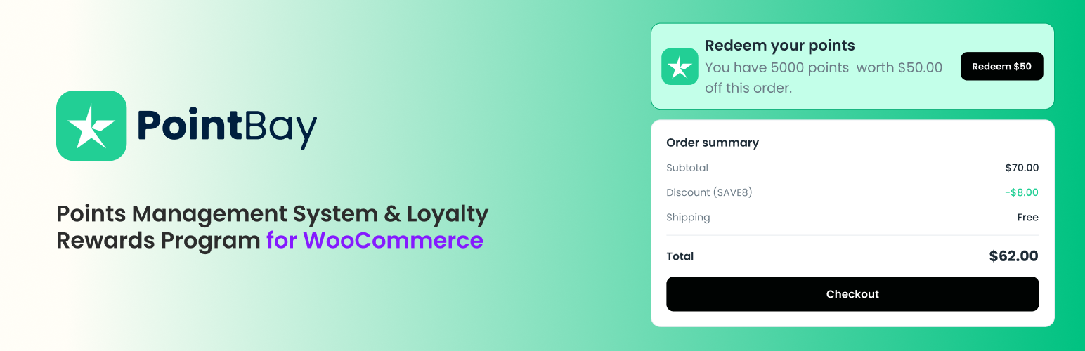 PointBay – Loyalty Points & Referral Rewards for WooCommerce