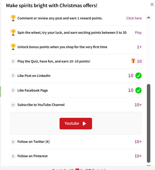 Campaigning - Pre-Defined Templates for the Campaigns
