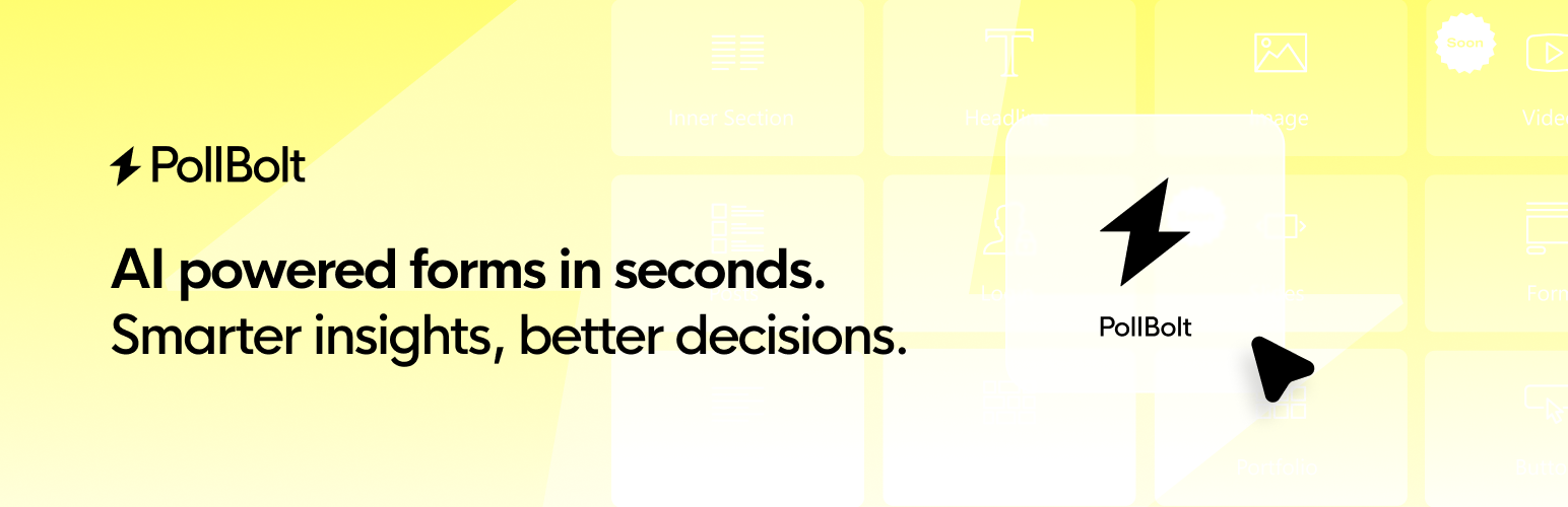 Pollbolt – AI Forms, Polls, Quizzes