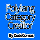 Polylang Category Creator Icon