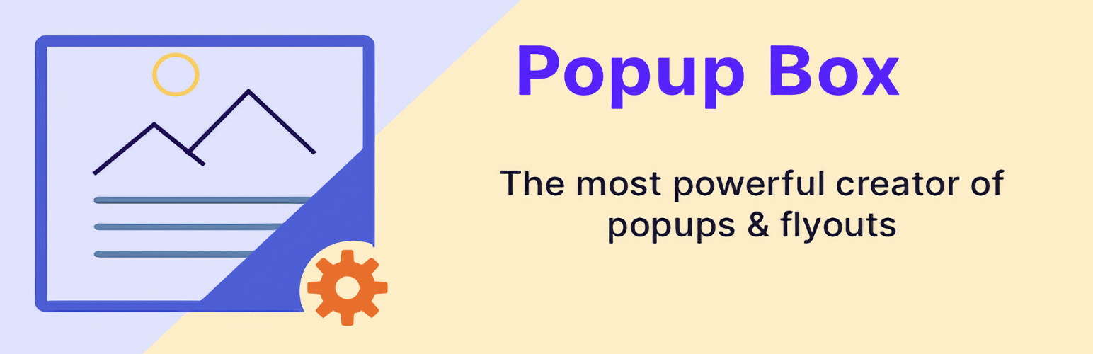 WordPress 外掛 Popup Box – Create Popups Easily 的封面圖片。