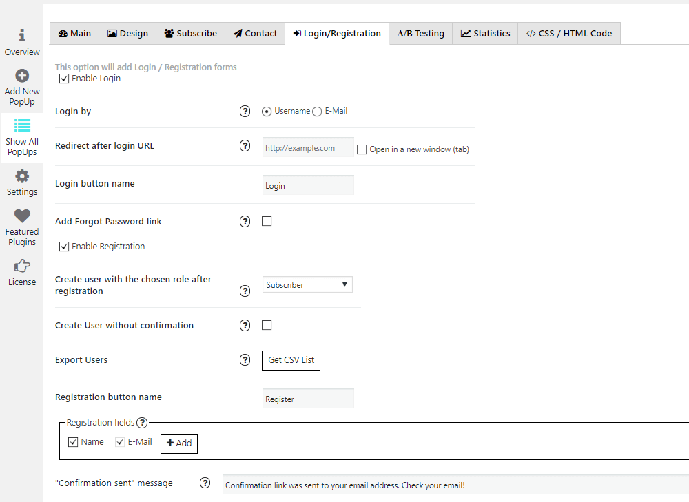 Admin Panel