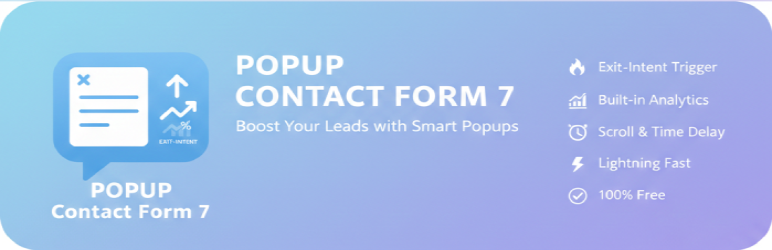 WordPress 外掛 Popups for Contact Form 7 的封面圖片。
