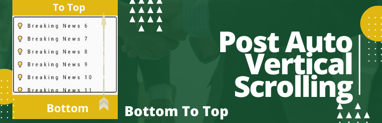 Post Auto Vertical Scrolling