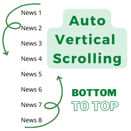 Post Auto Vertical Scrolling Icon