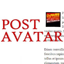 Post Avatar logo