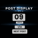 Post Display Timer Thumbnail