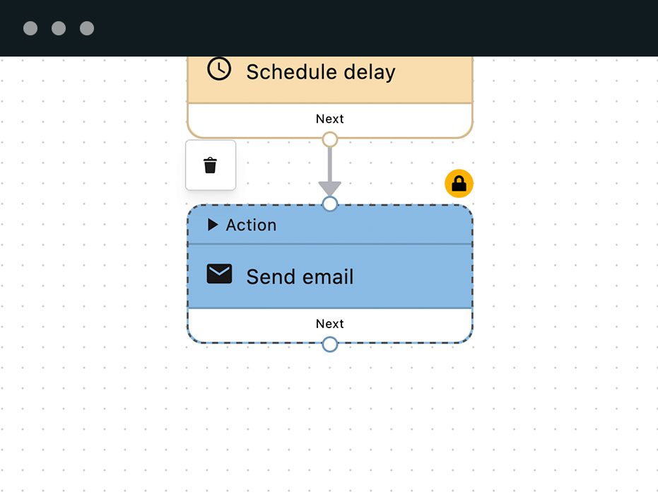 PublishPress Future allows you to automatically send email during a workflow or when it's complete.