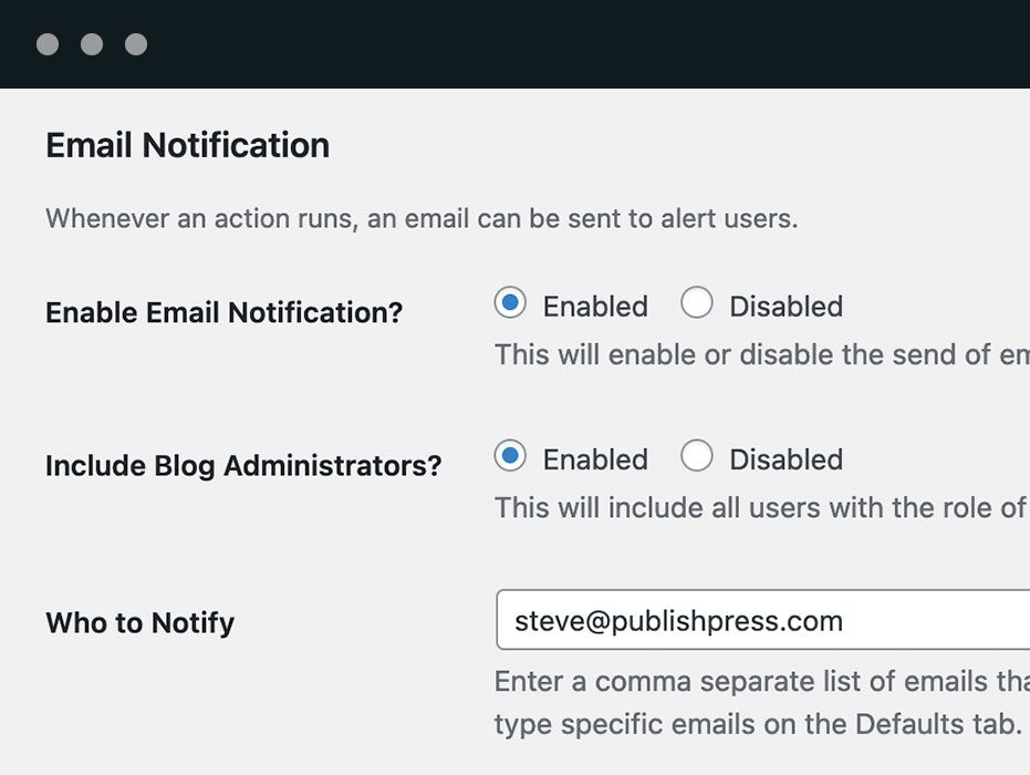 The PublishPress Future plugin can send you email notifications when automatic actions happen on your content.