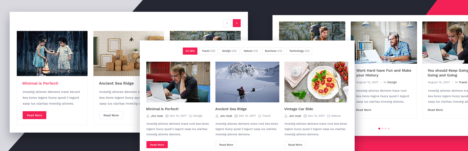 Product image for Post Grid, Slider & Carousel Ultimate – with Shortcode, Gutenberg Block & Elementor Widget.