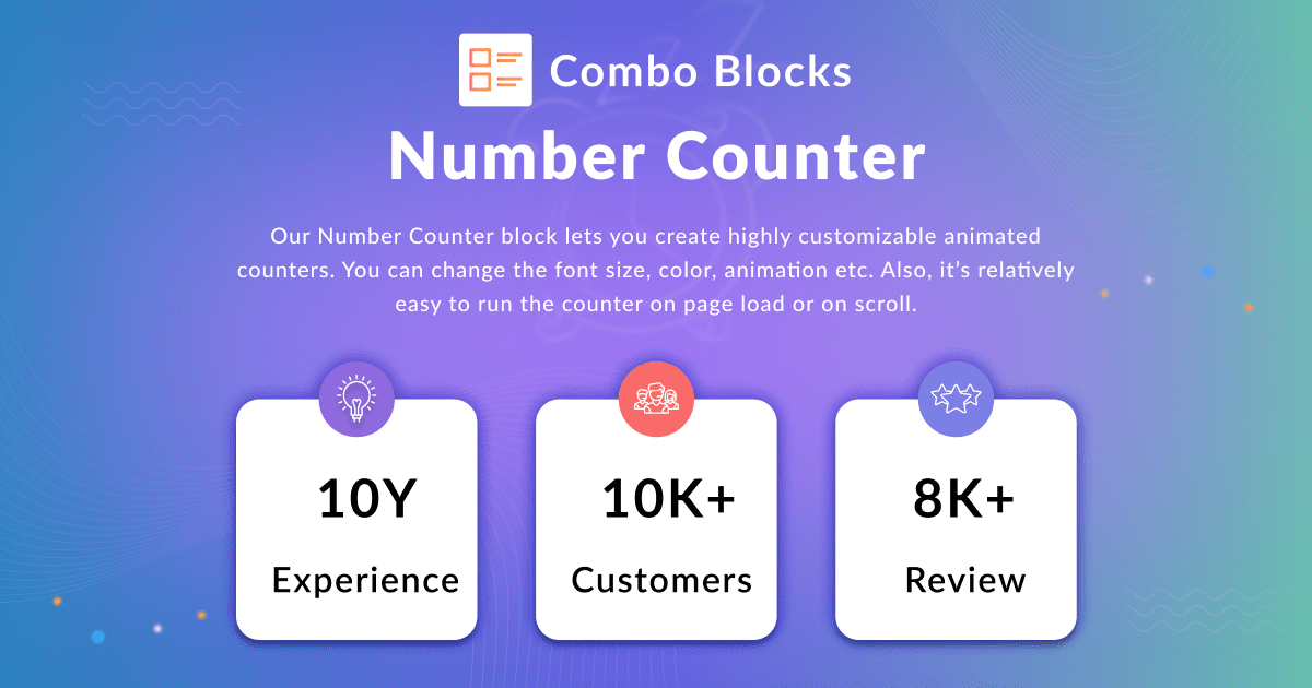 Number Counter Block