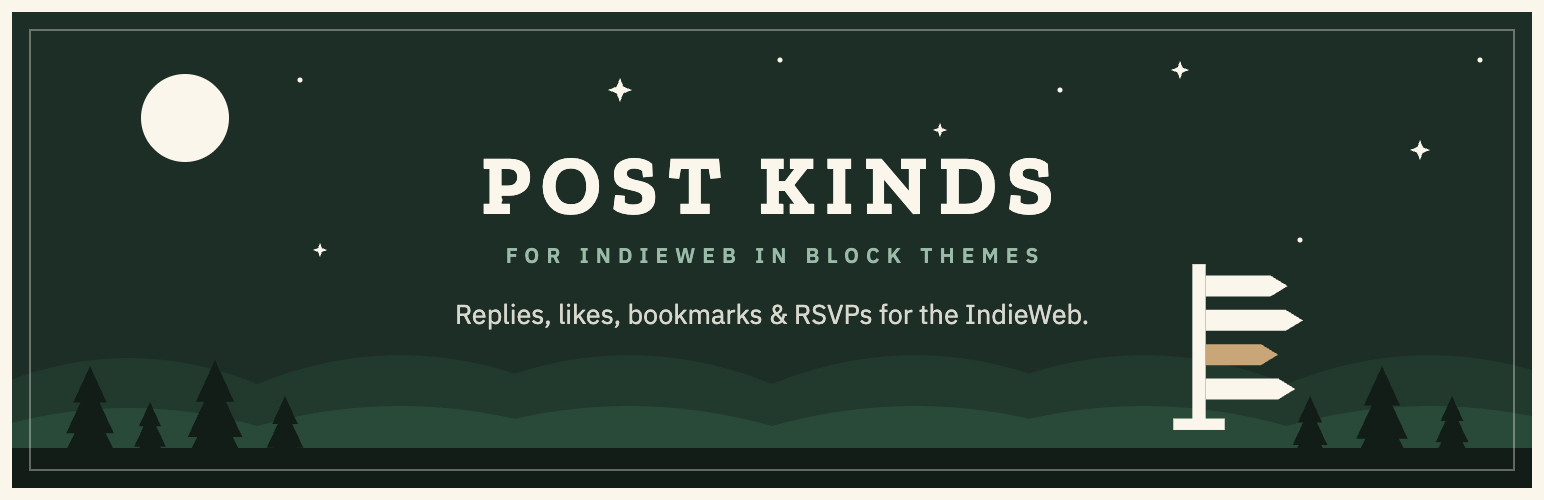 Post Kinds for IndieWeb in Block Themes