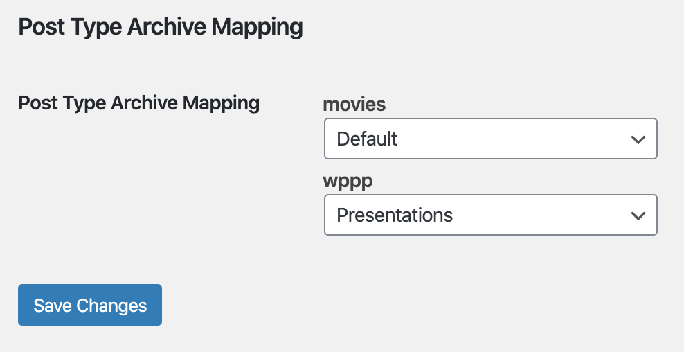 Settings->Reading option.