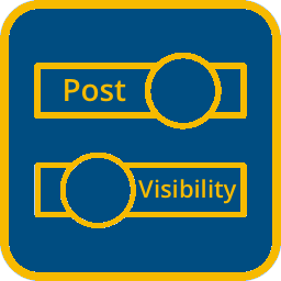 Post Visibility Control Icon