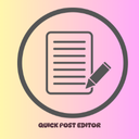 PostEase – Quick Frontend Editor Icon