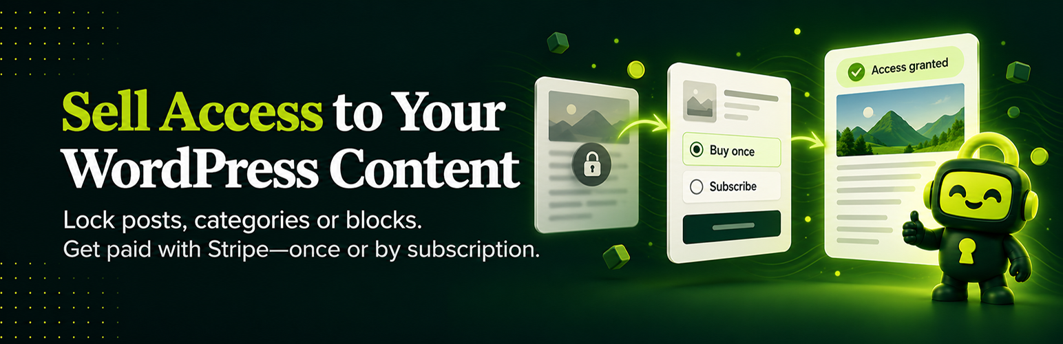 PostGate – Paywall, Membership & Stripe Subscriptions preview