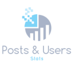 Posts and Users Stats logo