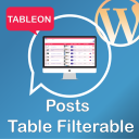TableOn &#8211; WordPress Posts Table Filterable  Icon