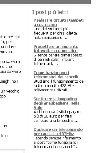 This is an example of the list (vertical, text only)
