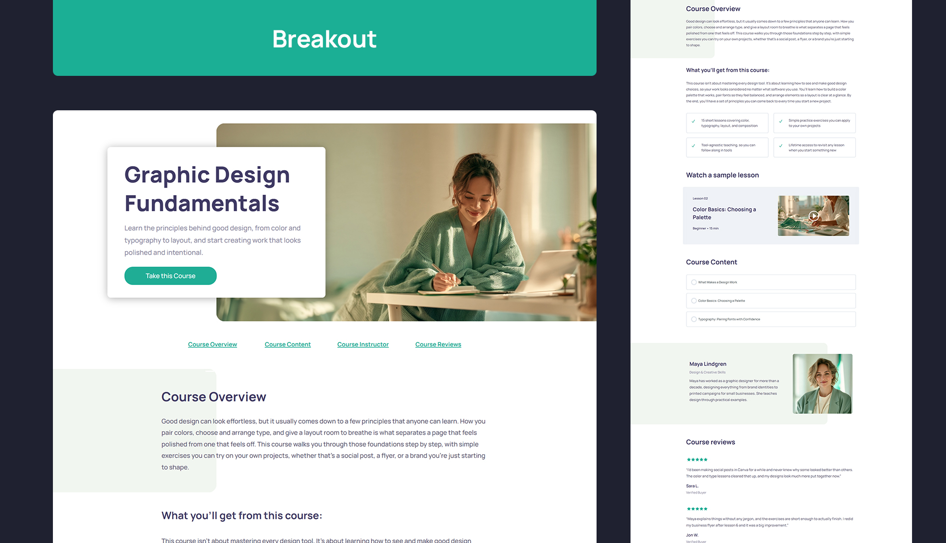Powdi Course Page Builder for LearnDash and Divi