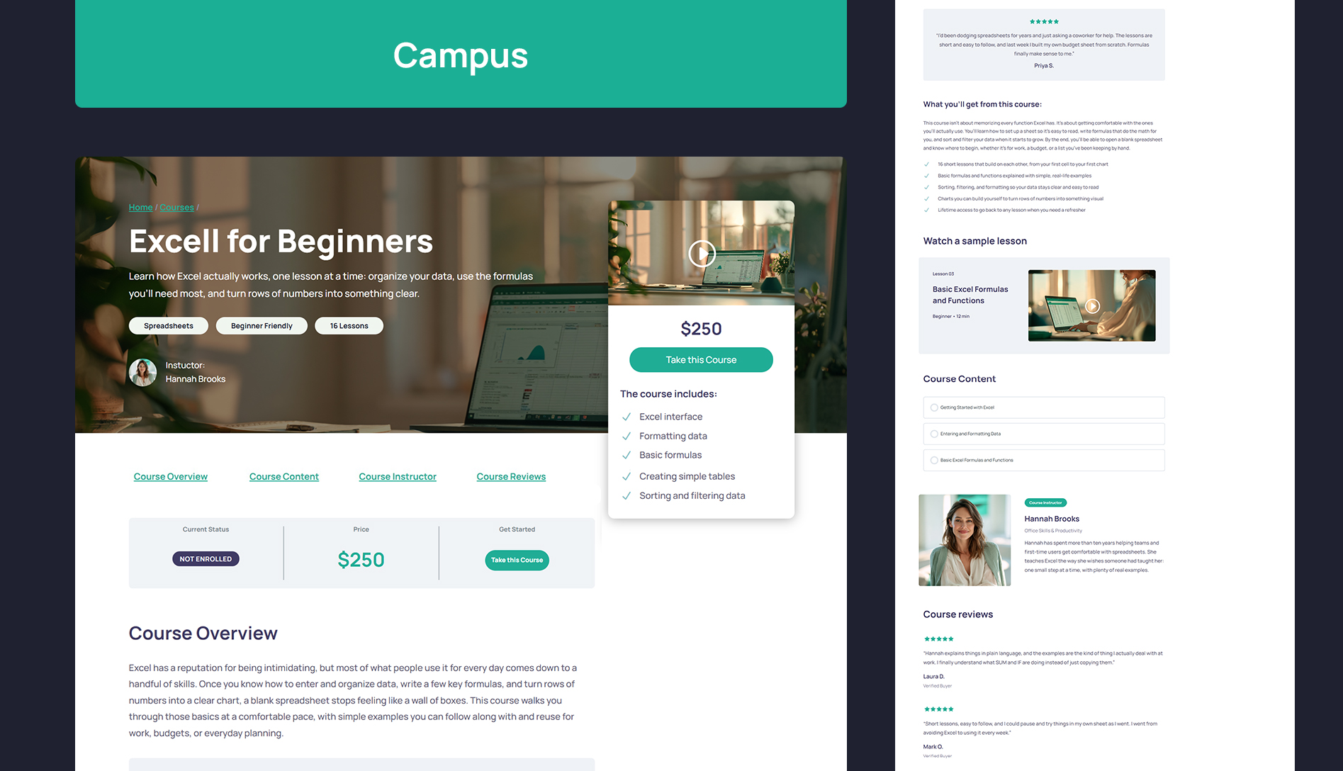 Powdi Course Page Builder for LearnDash and Divi