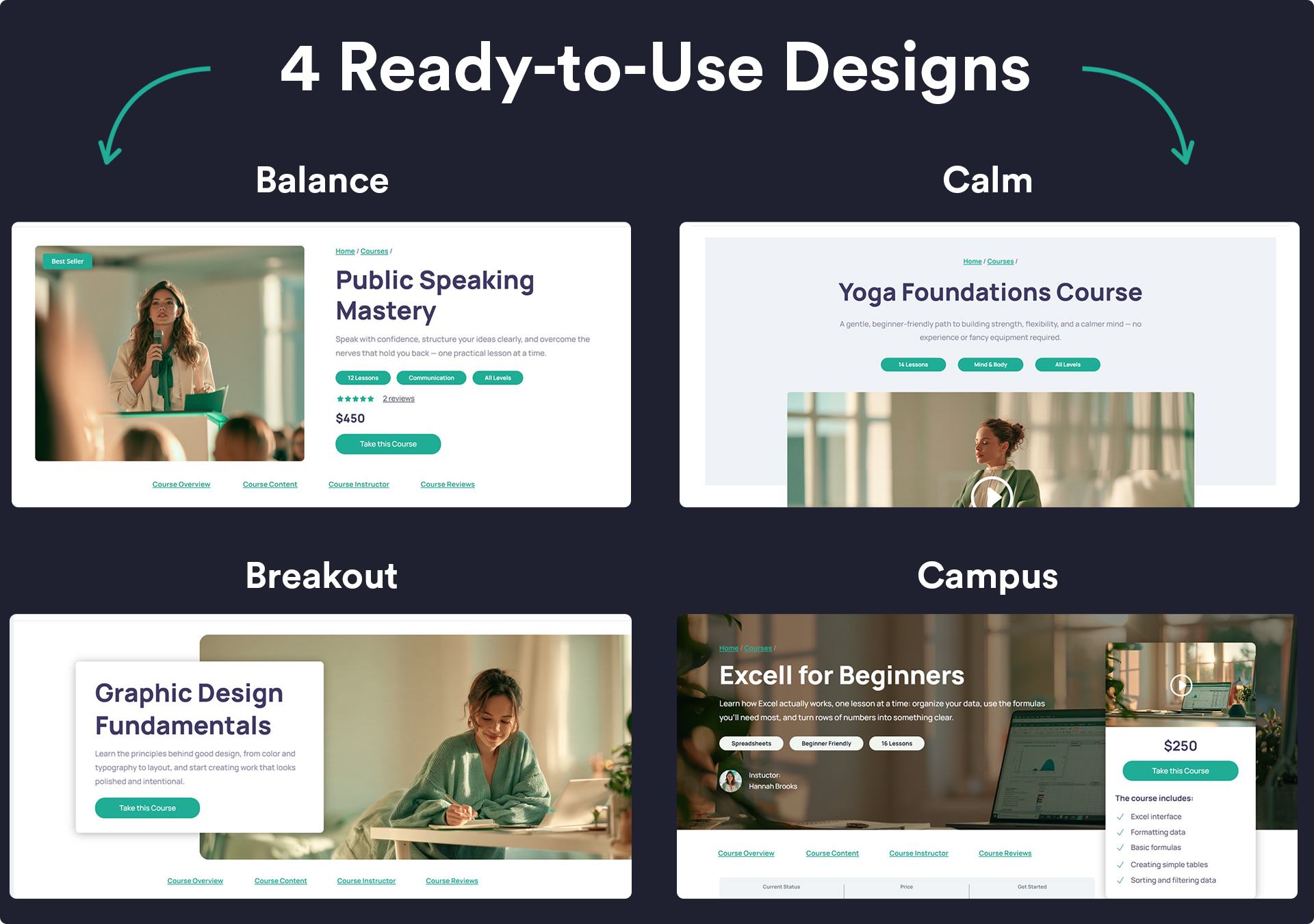 Powdi Course Page Builder for LearnDash and Divi