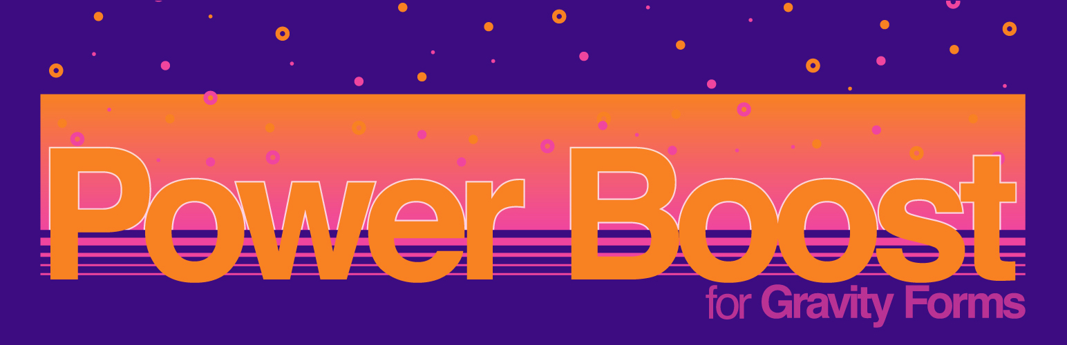 WordPress 外掛 Power Boost for Gravity Forms 的封面圖片。