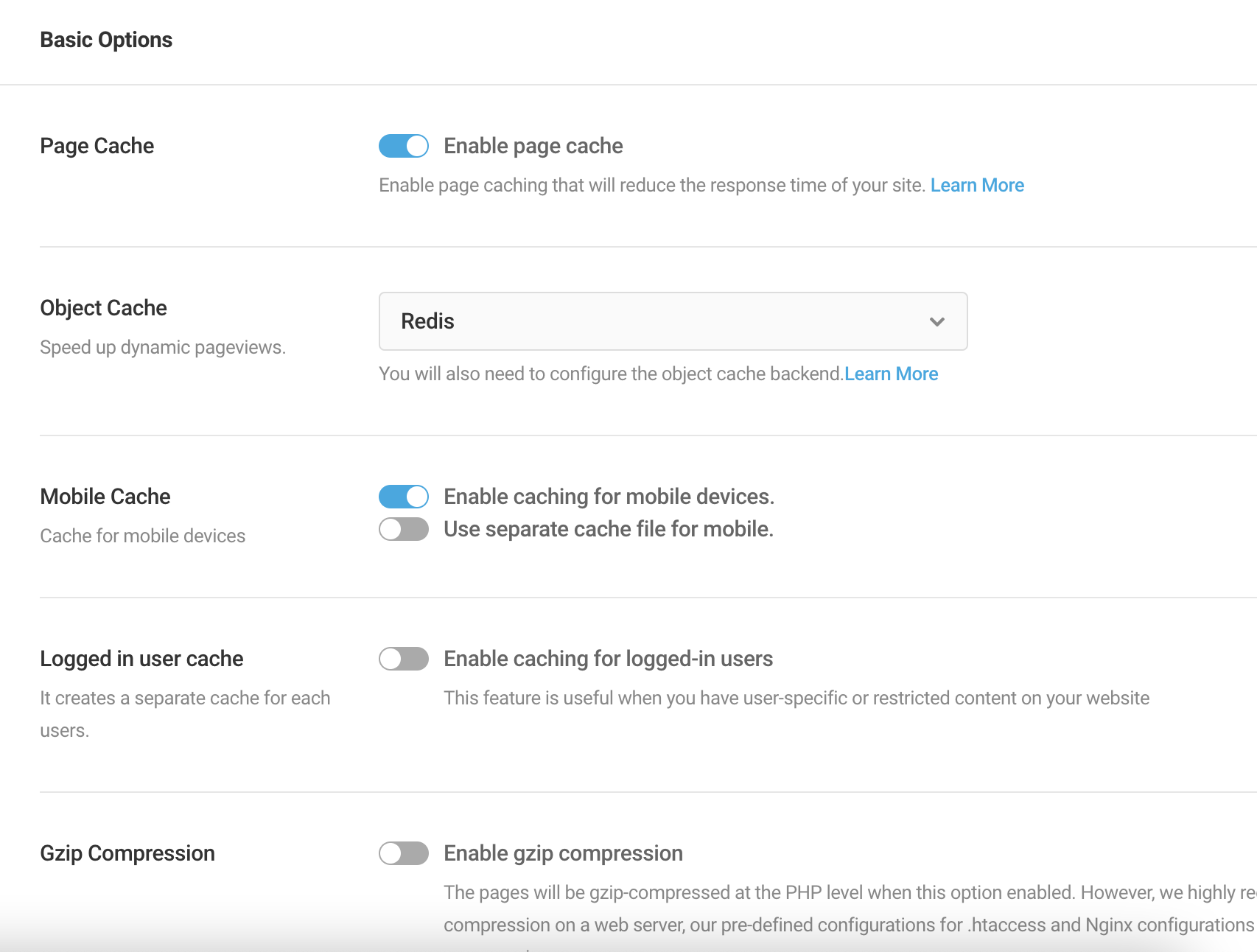 Powered Cache – Caching and Optimization for WordPress – Easily Improve PageSpeed &amp; Web Vitals Score