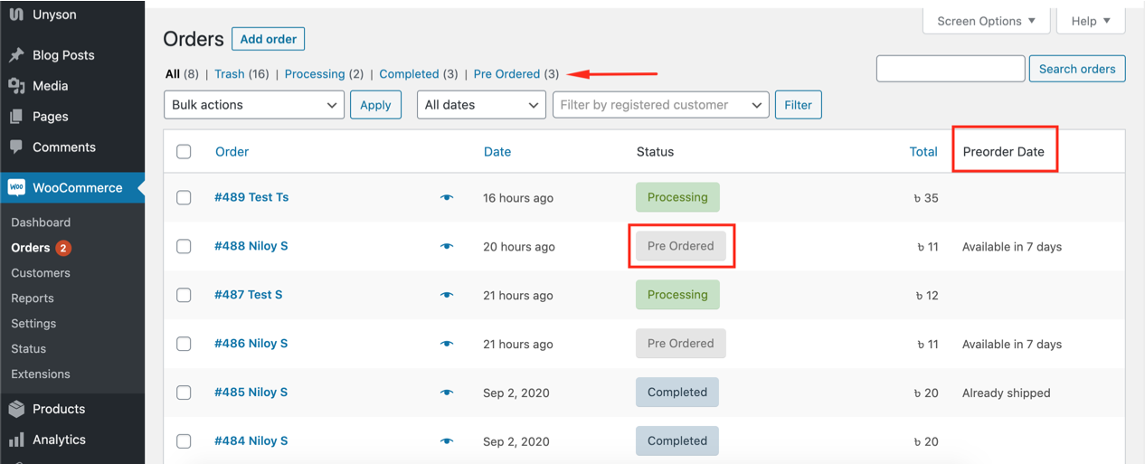 Pre-Orders for WooCommerce