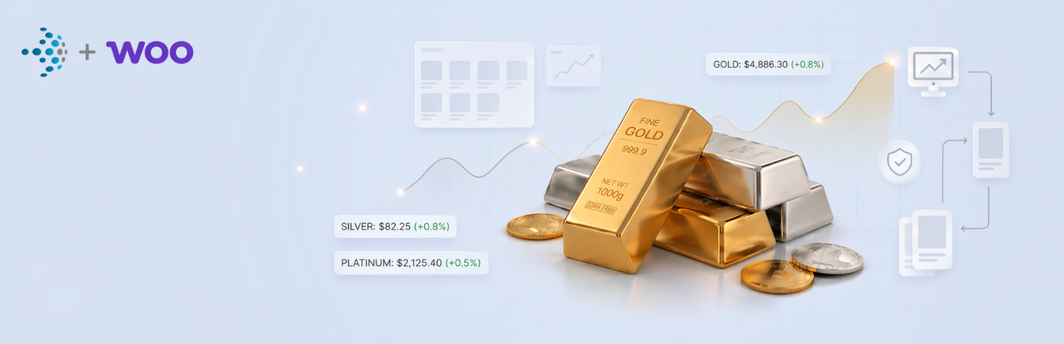Precious Metals Product Prices for WooCommerce