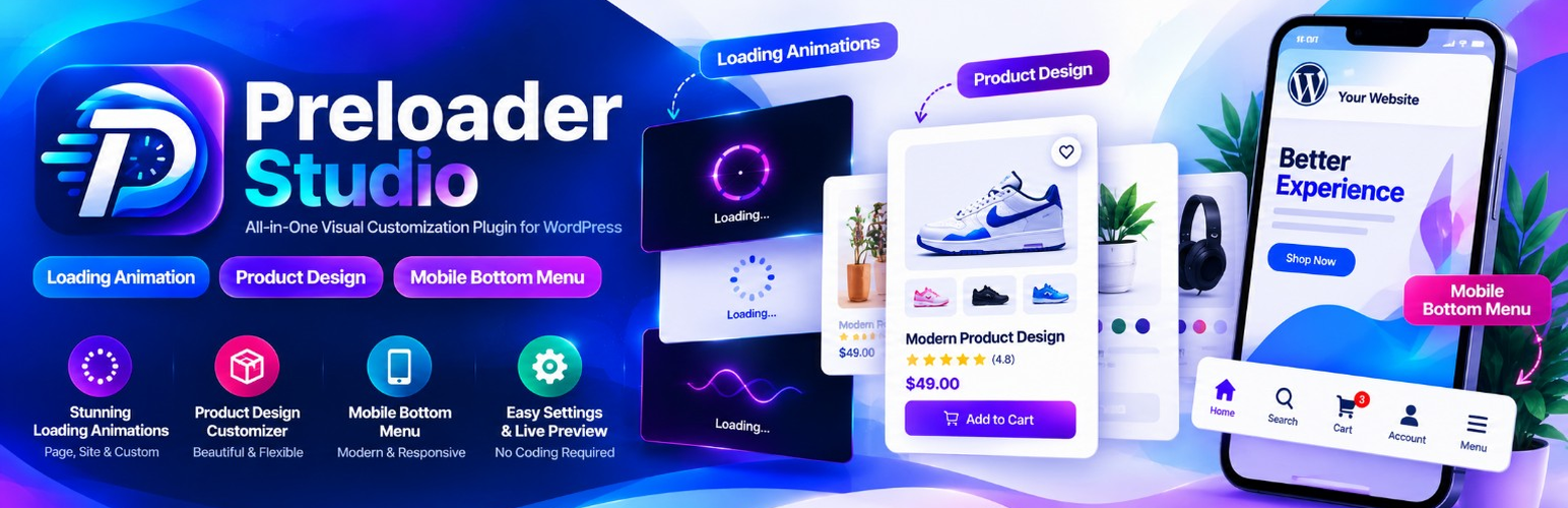 Preloader Studio – Animated Loading Screens