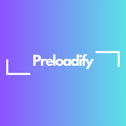 Preloadify logo