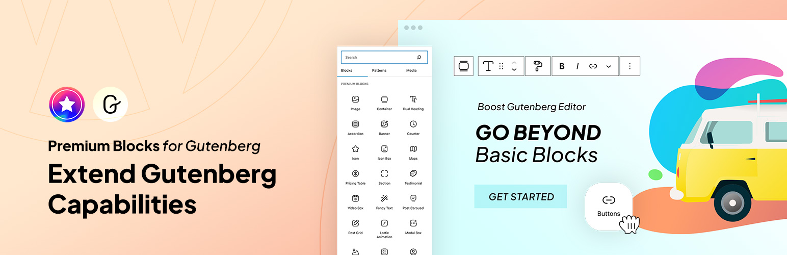 Premium Blocks – Gutenberg Blocks for WordPress Plugin — WordPress.com