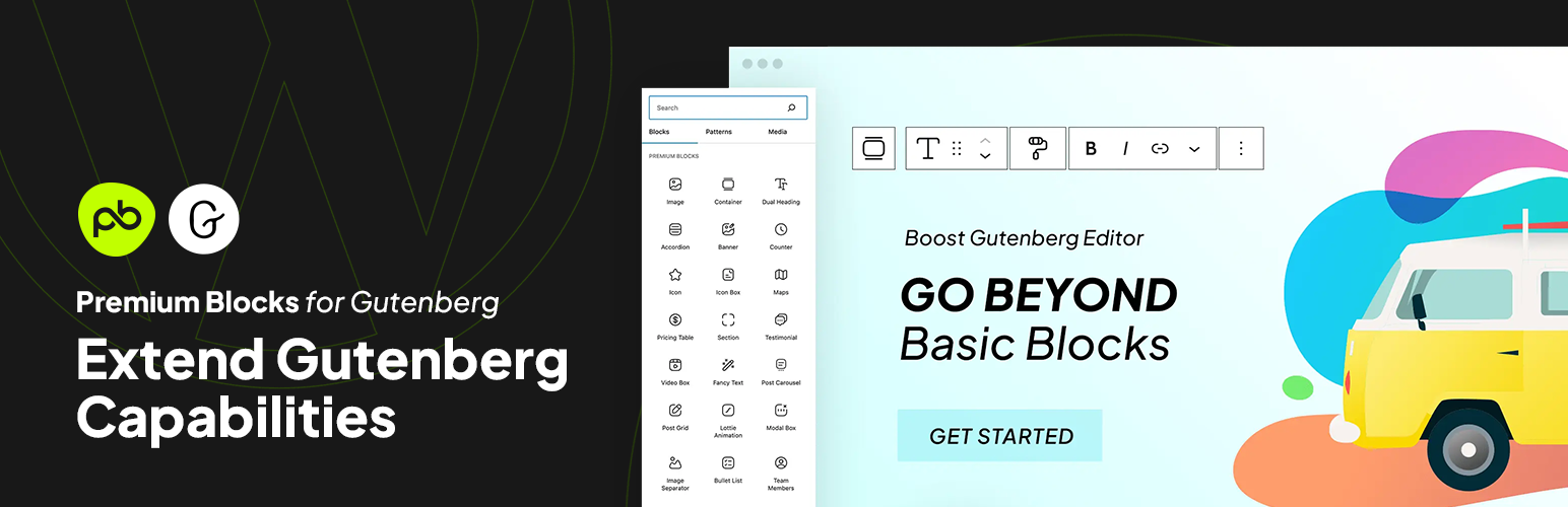 Premium Blocks – Gutenberg Blocks, Patterns & Templates