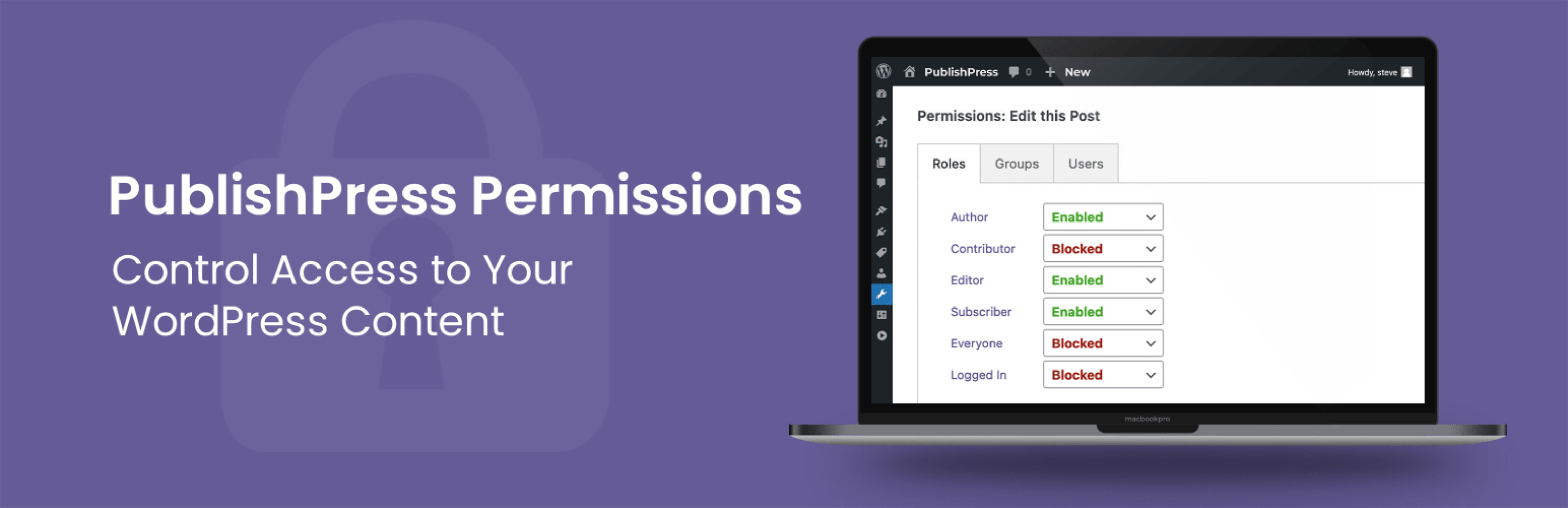 PublishPress Permissions: Control User Access for Posts, Pages, Categories, Tags