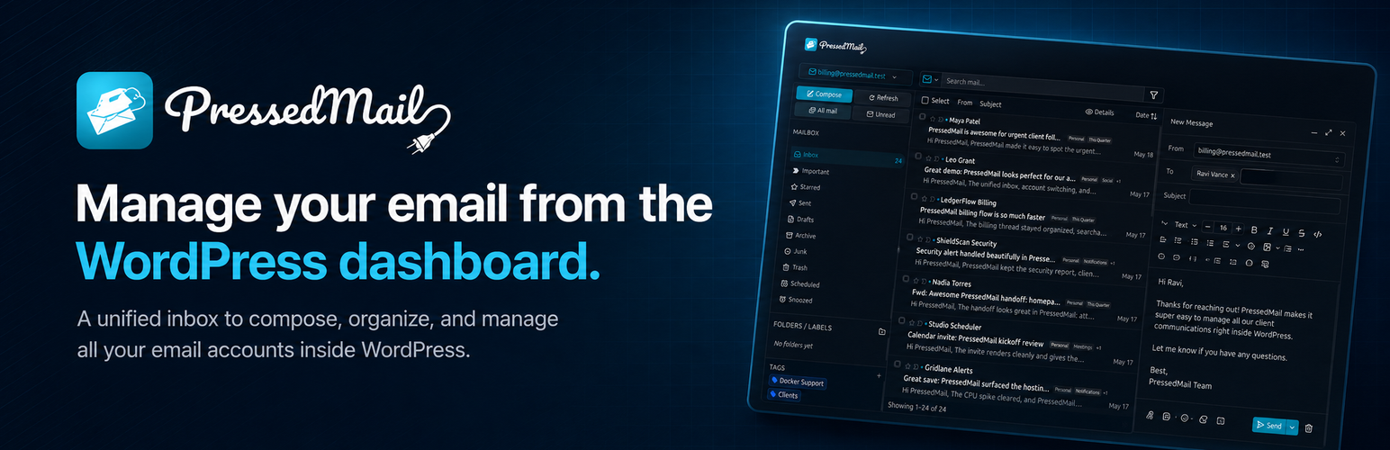 PressedMail – Email Client, Inbox & Webmail