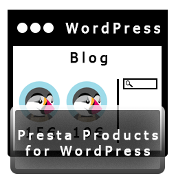 Presta Products for WordPress