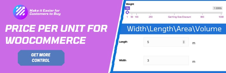 Price Per Unit For WooCommerce