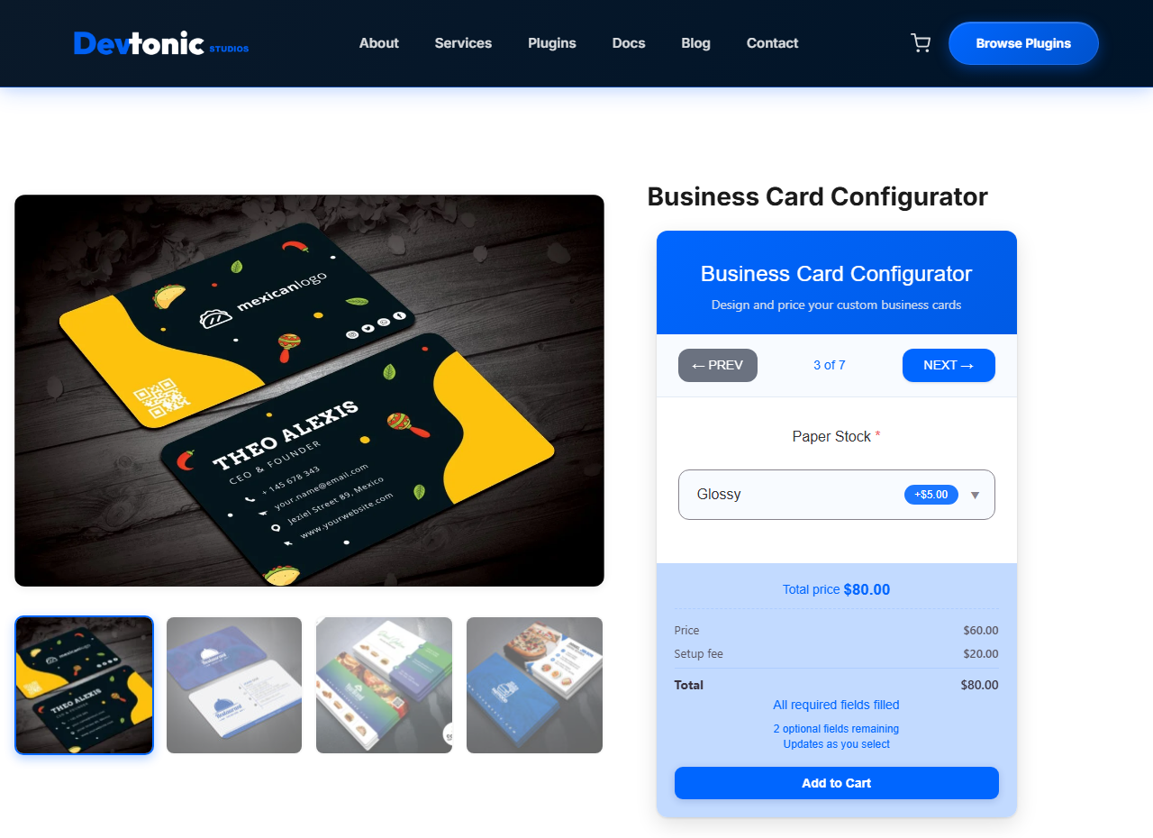 PriceWise Calculator Pro – Extra Product Options for WooCommerce