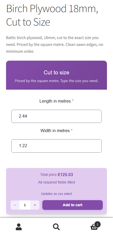PriceWise Calculator Pro – Extra Product Options for WooCommerce