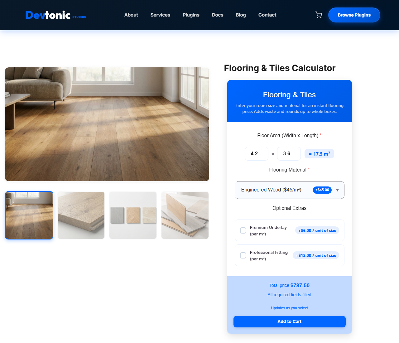 PriceWise Calculator Pro – Extra Product Options for WooCommerce