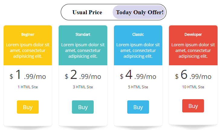 Pricing Table By Supsystic Wordpress Plugin Wordpress Org