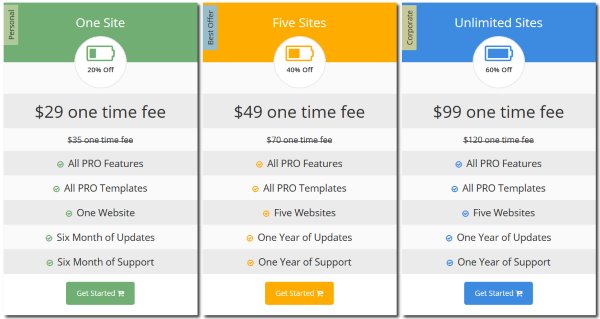 pricing table by supsystic plugin wordpress wordpress pricing table templates