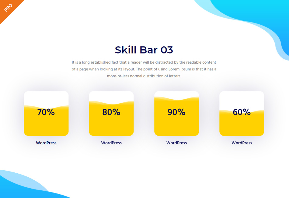 Skill Bar Widget - PRO