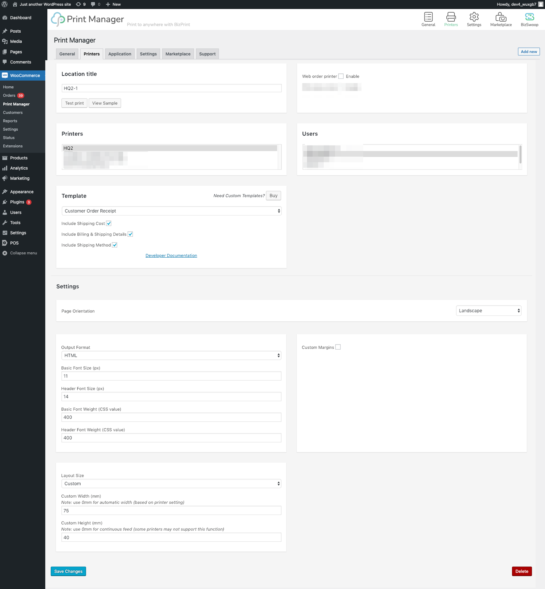 <p>Add a Printer, Configure Settings and Select Printer</p>