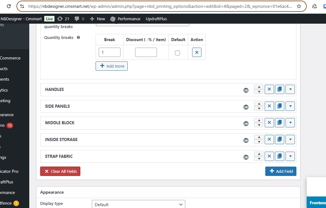 Printcart integration
