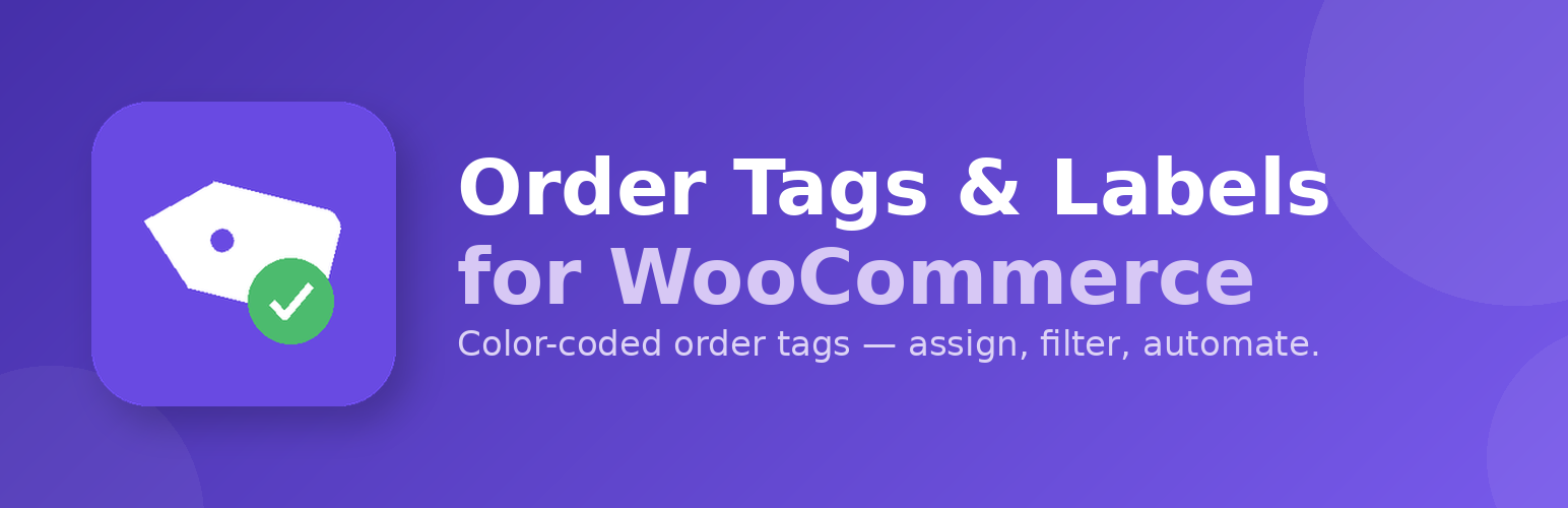 Pro Web Design Order Tags & Labels for WooCommerce
