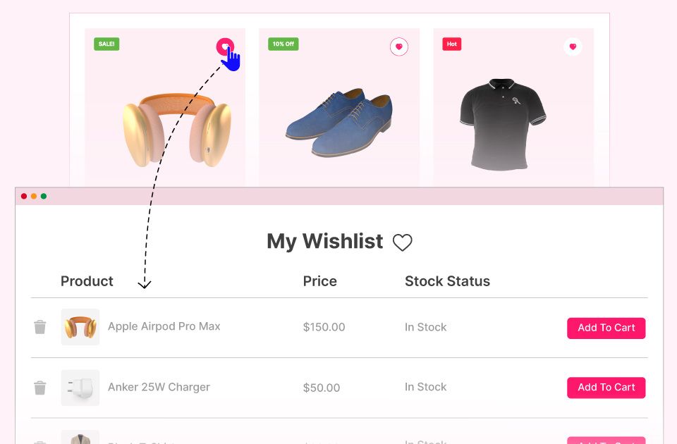 WooCommerce Wishlist